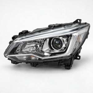 Illustrative unbranded headlight assembly, AI-generated sample image