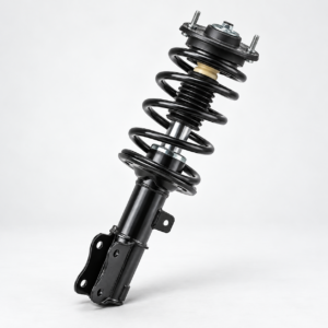 Illustrative unbranded suspension component, AI-generated sample image